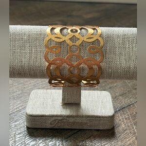Brighton Collectibles - Brushed gold "scribble" bangle